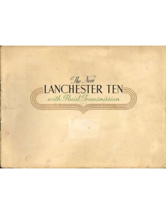 1946 LANCHESTER TEN PROSPEKT ENGLISCH