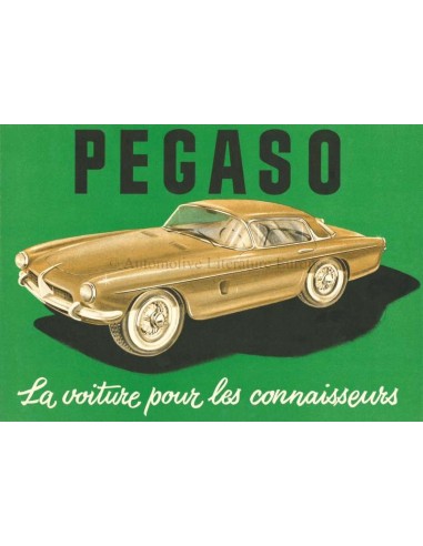 1957 PEGASO Z-103 PROSPEKT FRANZÖSISCH