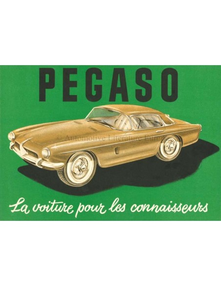 1957 PEGASO Z-103 BROCHURE FRANS