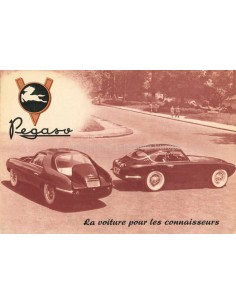 1954 PEGASO Z-102 B BS BROCHURE FRANS