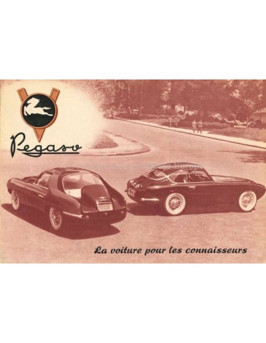 1954 PEGASO Z-102 B BS BROCHURE FRENCH