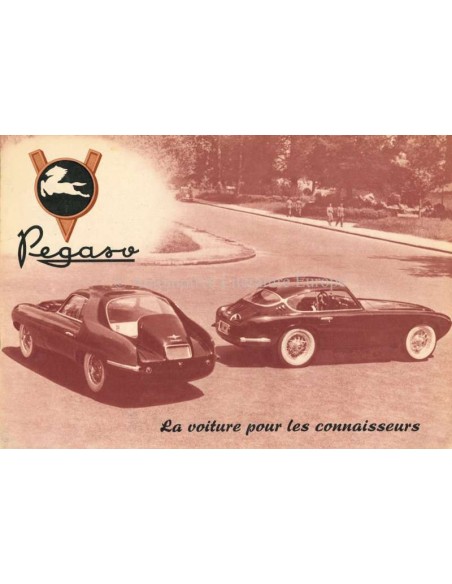 1954 PEGASO Z-102 B BS BROCHURE FRANS