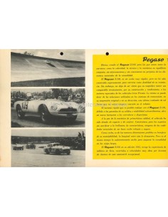 1955 PEGASO Z-102 BROCHURE SPAANS 2