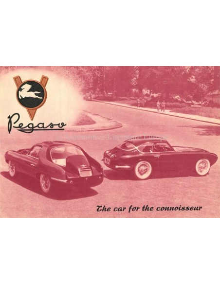 1954 PEGASO Z-102 B BS BROCHURE ENGLISH