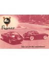 1954 PEGASO Z-102 B BS BROCHURE ENGELS