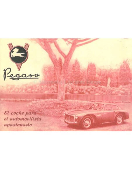 1953 PEGASO Z-102 B BS PROSPEKT SPANISCH