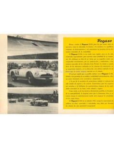 1955 PEGASO Z-102 BROCHURE SPAANS 2