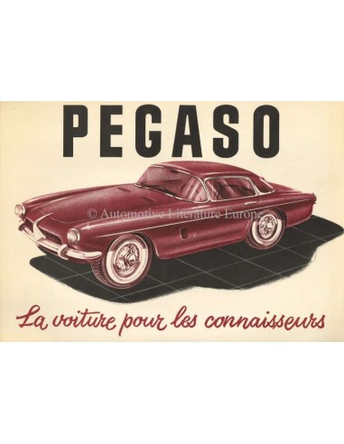 1956 PEGASO Z-103 LEAFLET FRANS
