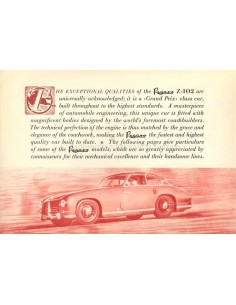 1953 PEGASO Z-102 B BS BROCHURE ENGELS 2