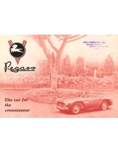 1953 PEGASO Z-102 B BS PROSPEKT ENGLISCH