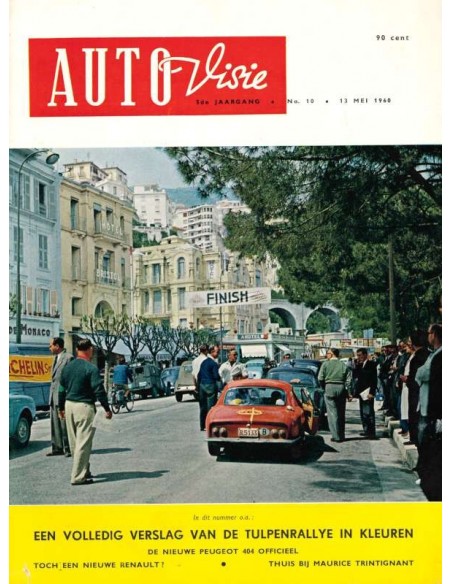 1960 AUTOVISIE MAGAZIN 10 NIEDERLÄNDISCH