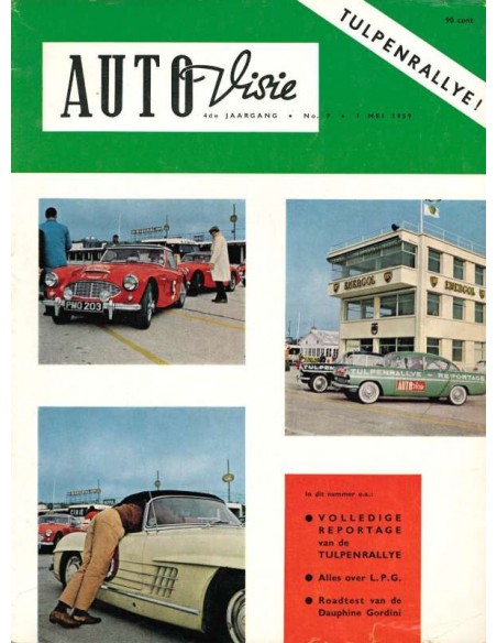 1959 AUTOVISIE MAGAZINE 9 NEDERLANDS