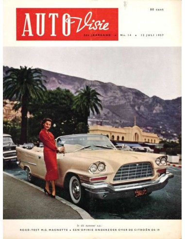 1957 AUTOVISIE MAGAZINE 14 NEDERLANDS