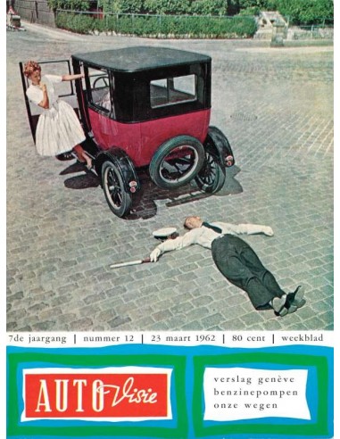 1962 AUTOVISIE MAGAZINE 12 NEDERLANDS