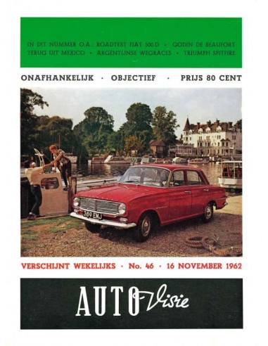 1962 AUTOVISIE MAGAZINE 46 DUTCH