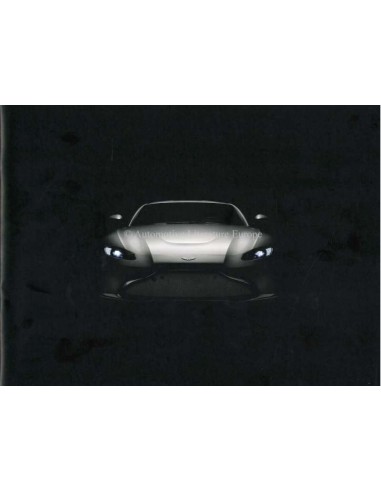 2017 ASTON MARTIN VANTAGE BROCHURE ENGLISCH
