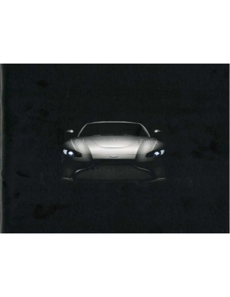 2017 ASTON MARTIN VANTAGE BROCHURE ENGLISCH