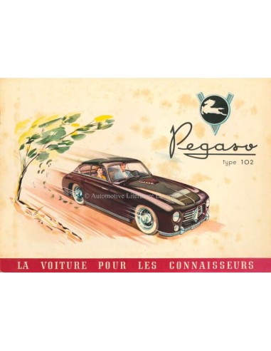 1952 PEGASO Z-102 BROCHURE FRENCH