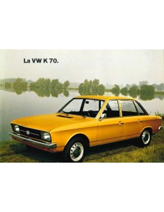1970 VOLKSWAGEN K70 PROSPEKT FRANZÖSISCH