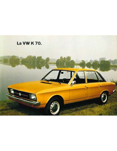 1970 VOLKSWAGEN K70 PROSPEKT FRANZÖSISCH