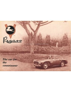 1953 PEGASO Z-102 B BS PROSPEKT ENGLISCH