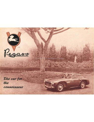 1953 PEGASO Z-102 B BS BROCHURE ENGLISH