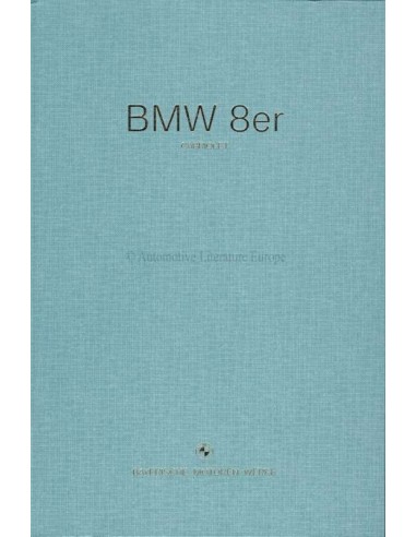 2018 BMW 8 SERIES CABRIOLET HARDCOVER PROSPEKT DEUTSCH