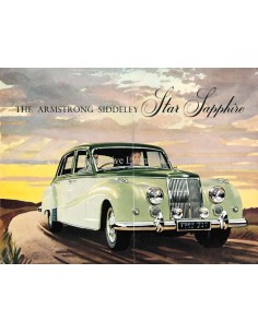 1958 ARMSTRONG SIDDELEY STAR SAPPHIRE BROCHURE ENGELS