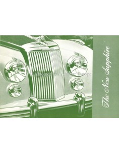 1953 ARMSTRONG SIDDELEY SAPPHIRE BROCHURE ENGELS