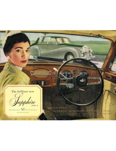 1954 ARMSTRONG SIDDELEY SAPPHIRE BROCHURE ENGELS
