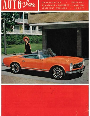 1963 AUTOVISIE MAGAZINE 33 DUTCH