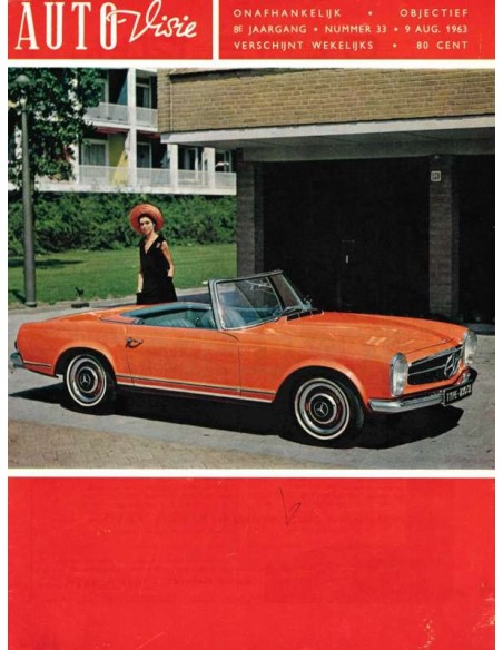 1963 AUTOVISIE MAGAZINE 33 NEDERLANDS