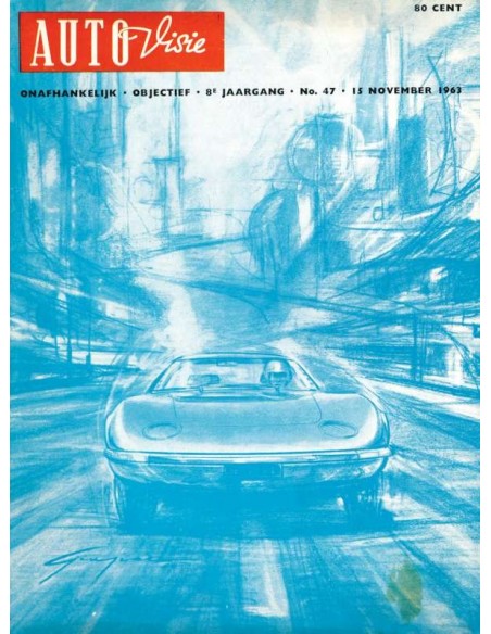 1963 AUTOVISIE MAGAZIN 47 NIEDERLÄNDISCH