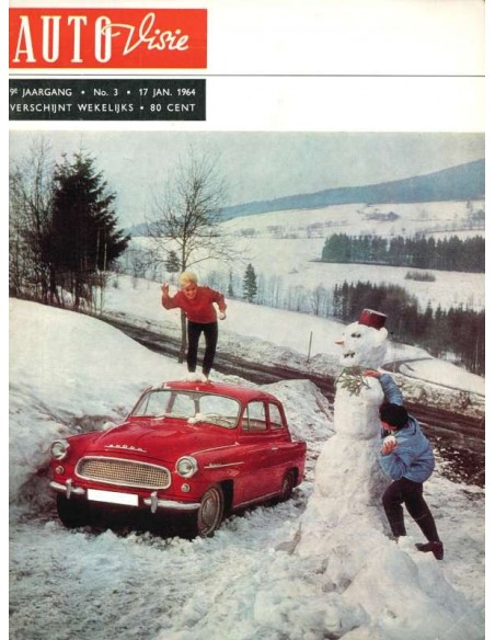 1964 AUTOVISIE MAGAZIN 3 NIEDERLÄNDISCH