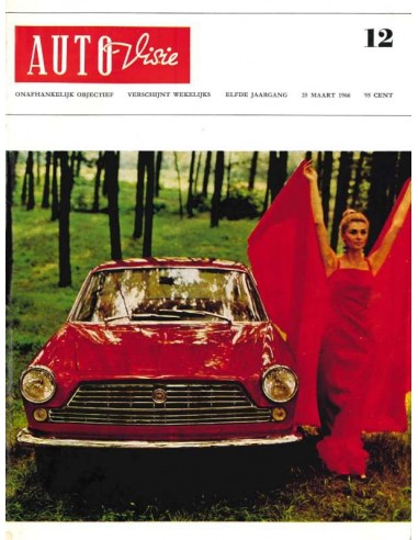 1966 AUTOVISIE MAGAZINE 12 NEDERLANDS