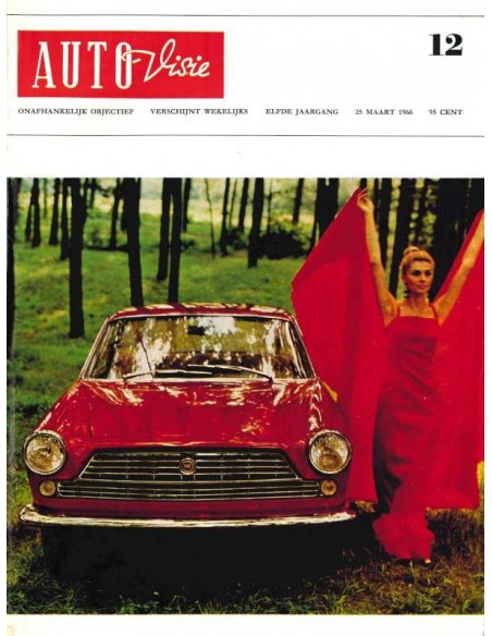 1966 AUTOVISIE MAGAZINE 12 NEDERLANDS