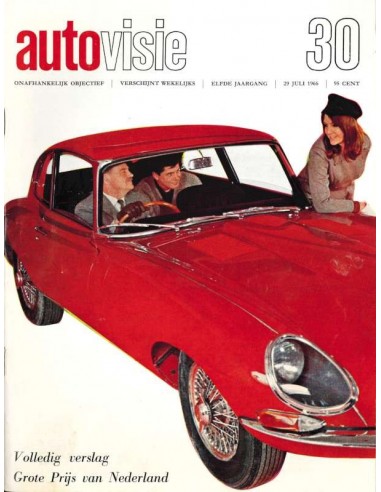 1966 AUTOVISIE MAGAZINE 30 DUTCH