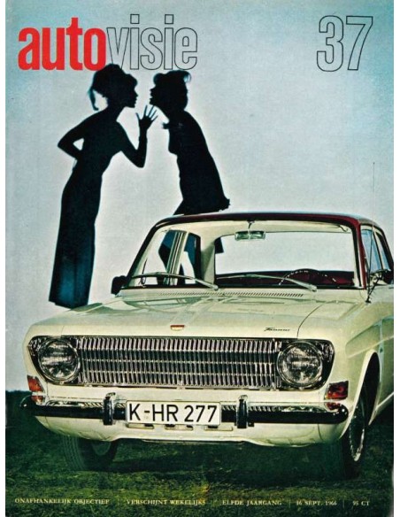 1966 AUTOVISIE MAGAZIN 37 NIEDERLÄNDISCH