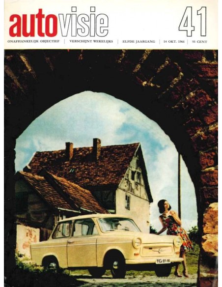 1966 AUTOVISIE MAGAZINE 41 DUTCH