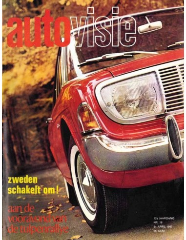 1967 AUTOVISIE MAGAZIN 16 NIEDERLÄNDISCH
