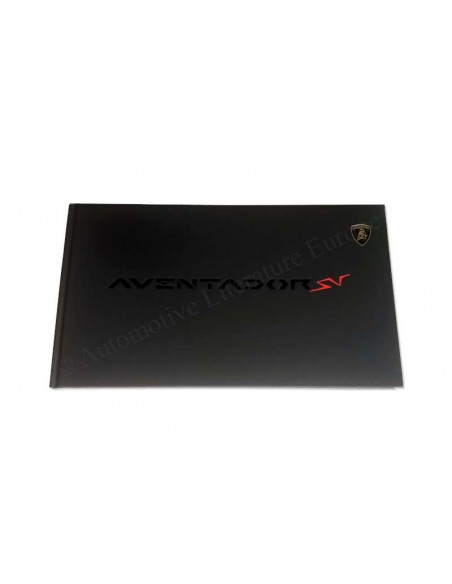 2015 LAMBORGHINI AVENTADOR LP 750-4 SV HARDCOVER PROSPEKT DEUTSCH