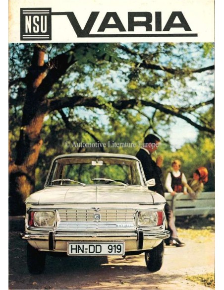 1965 NSU VARIA BROCHURE DUTCH