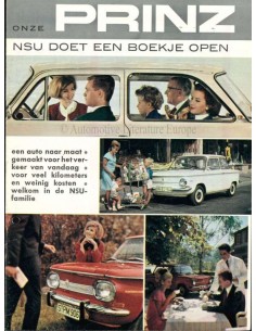 1965 NSU BROCHURE NEDERLANDS
