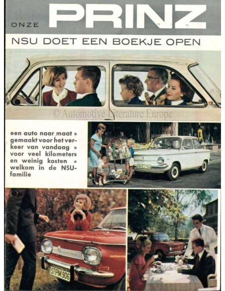 1965 NSU BROCHURE NEDERLANDS