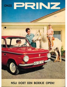 1965 NSU PRINZ BROCHURE NEDERLANDS
