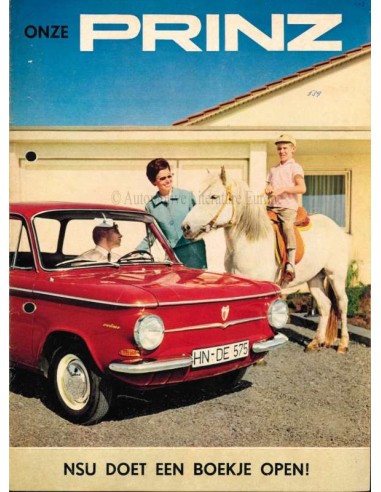 1965 NSU PRINZ BROCHURE NEDERLANDS