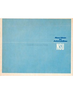1967 NSU BROCHURE DUITS