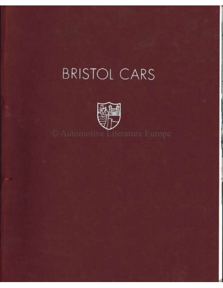 1976 BRISTOL 600 BROCHURE ENGELS