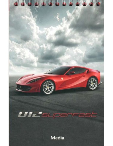 2017 FERRARI 812 SUPERFAST MEDIA PROSPEKT ENGLISCH