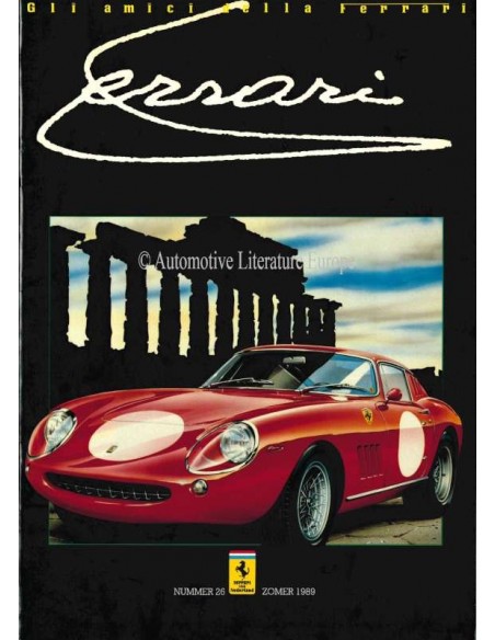 1989 FERRARI GLI AMICI DELLA MAGAZIN 26 NIEDERLÄNDISCH